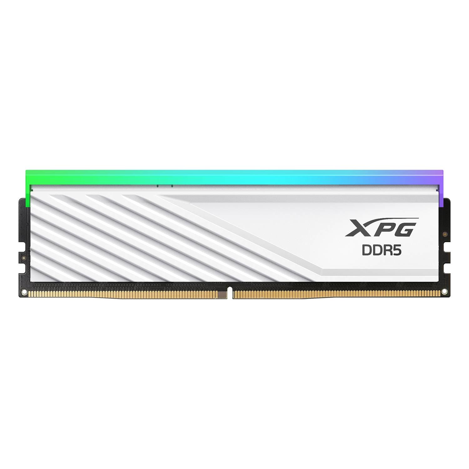 Memoria RAM ADATA XPG LANCER BLADE RGB - DDR5 16GB UDIMM 6000MHz, con Iluminación RGB. Disipador BLANCO. AX5U6000C4816G-SLABRWH Memoria RAM ADATA XPG LANCER BLADE RGB - DDR5 16GB UDIMM 6000MHz, con Iluminación RGB. Disipador BLANCO. AX5U6000C4816G-SLABRWH